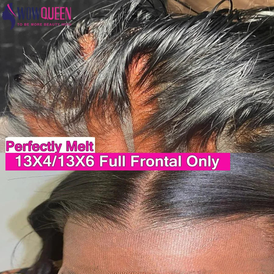 Straight 4x4 5x5 6x6 Lace Closure 2x6 Human Hair Transparent 13x4 13x6 Lace Frontal 100% Human Hair Remy Ear to Ear Full Frontal