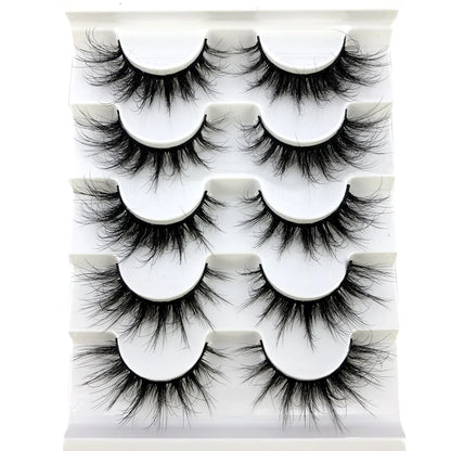 Faux Mink Eyelashes Natural 3D Mink Lashes Volume False Eyelashes Dramatic Thick Fake Eyelash Extension Makeup Tool Maquiagem