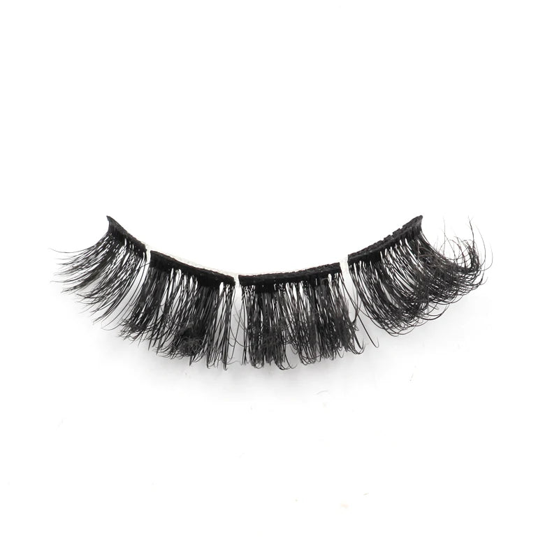 Natural Short False Mink Lashes 3/5/10 Pairs Extensions Eye Hair False Eyelashes 3D Faux Cils Soft Fluffy Eye Lashes for Beauty