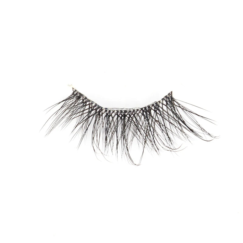 Cat Eye Lash 3/5/10 Pairs Half Lashes Natural Long False Eyelashes Wispy 3D Mink Lashes Volume Faux Cilios Extension Makeup Tool