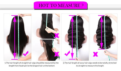 Full Lace Wig Straight 13x4/13x6 HD Lace Frontal Wigs For Women Brazilian Preplucked Lace Front Wig Human Hair 4x4 Closure Wig