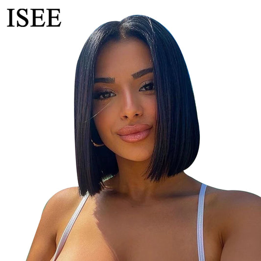 V Part Wig Human Hair No Leave Out Brazilian Straight Human Hair Wigs for Women Wigs Glueless Virgin 180%% Density