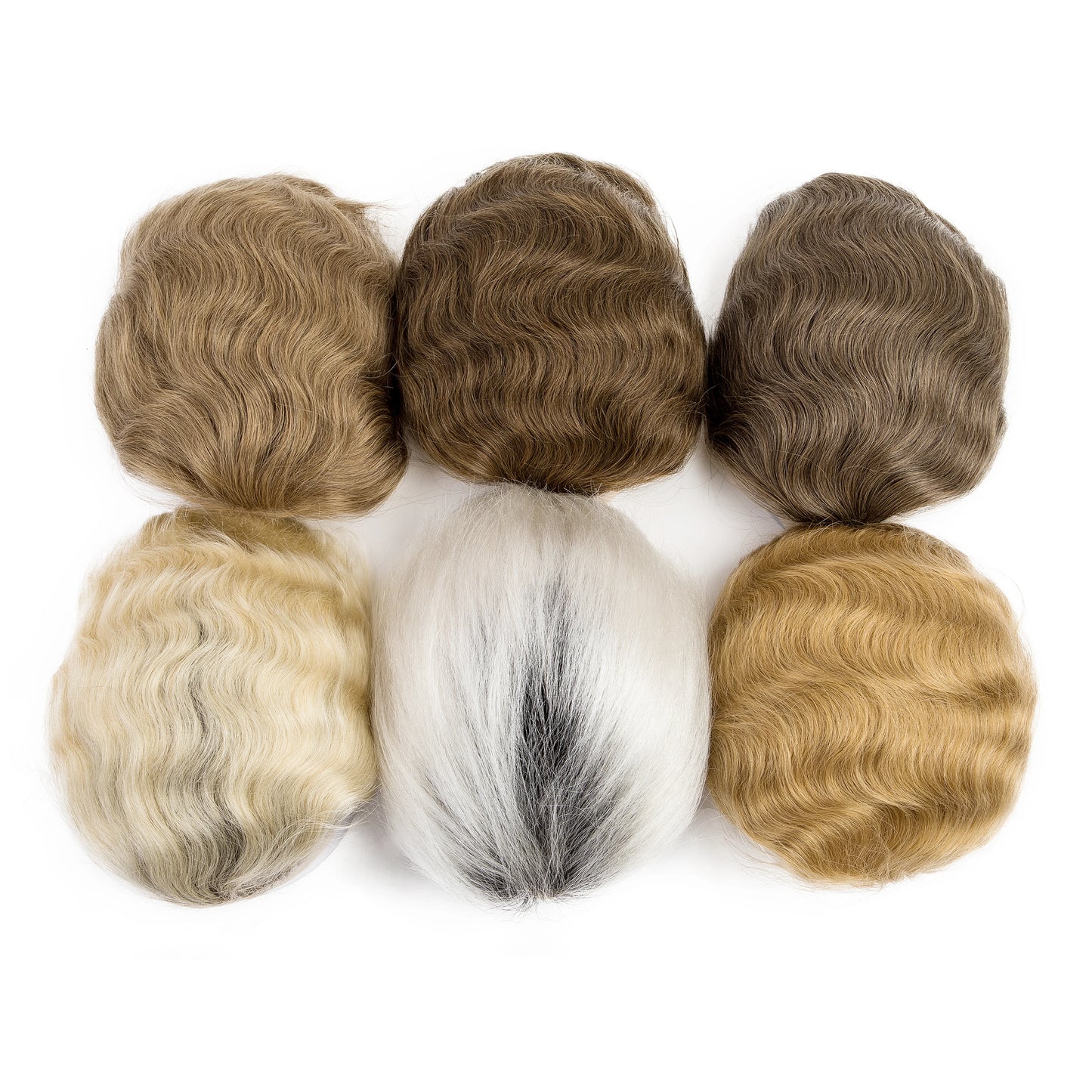 Men Wig Natural Haline Lace Front with Mono Top 6" Men's Capillary Prothesis Durable Toupee Men Wigs For Man Virgin Hair Toupee