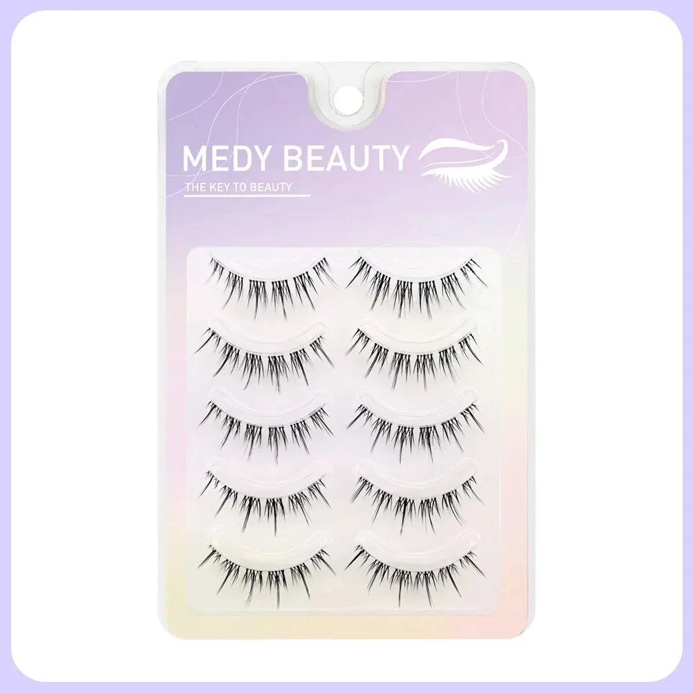 3D Lashes Premade Fan A/M Shape Spikes Cluster Eyelash Mix Extension Individual Makeup Super Natural Wispy DIY Premade Peduncle