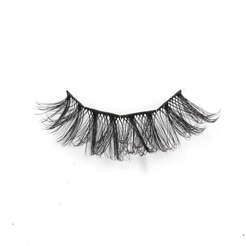 Natural Short False Mink Lashes 3/5/10 Pairs Extensions Eye Hair False Eyelashes 3D Faux Cils Soft Fluffy Eye Lashes for Beauty