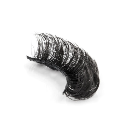 3D Mink Lashes 3/10 Pairs Cat Eye Half Lashes Natural Long False Eyelashes Strip Makeup Soft Fake Eyelash Extension Make Up Tool