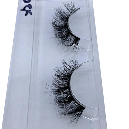 Bulk 3D Faux Mink Eyelashes Natural Thick Long False Eyelashes Wholesales Dramatic Fake Lashes Makeup Extension Eyelashes