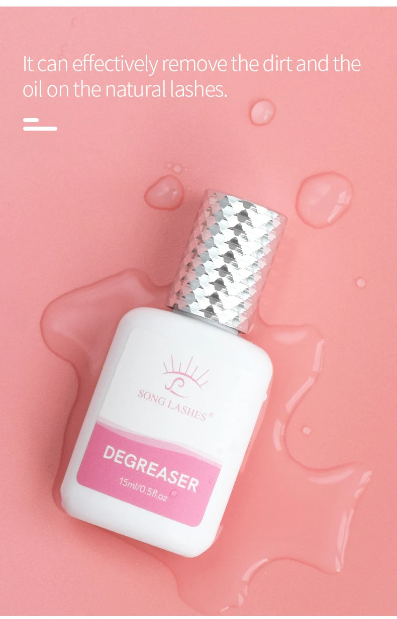 Degreaser  remove the dirt and oil sterilizer the natural lashes  bonding more perfect Special degreaser for eyelash extension