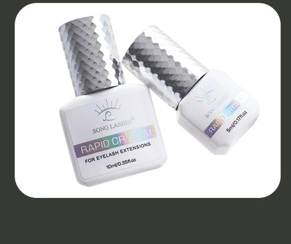 SONG LASHES Euelashes Glue 0.5 -1 Sec Drying For Eyelash Extensions  5ml transparent Clear Glue  False lash glue tools