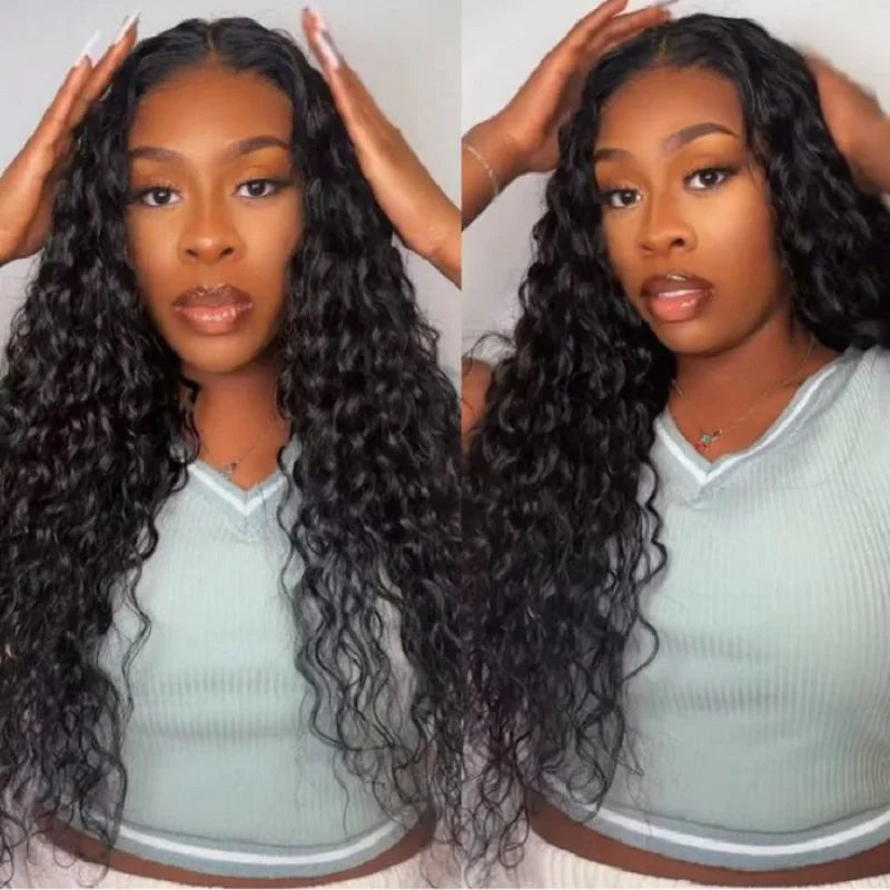 Glueless Wigs Human Hair 6x4 Closure Pre Plucked Pre Cut Lace 100% Human Hair Wigs With Invisible Small Knots