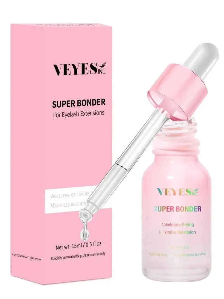 Veyes Inc 15ml Lashes Super Bonder Fixing Agent For Eyelash Extensions Veyelash Primer For Glue Adhesive Help Quick Desiccant