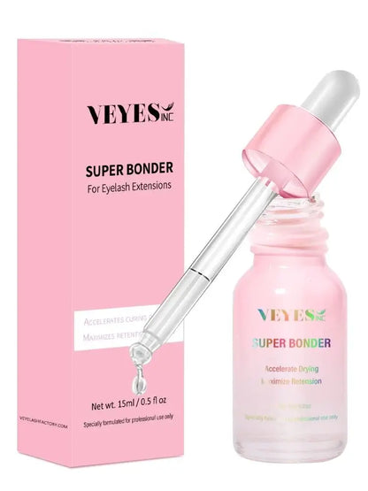 Veyes Inc 15ml Lashes Super Bonder Fixing Agent For Eyelash Extensions Veyelash Primer For Glue Adhesive Help Quick Desiccant