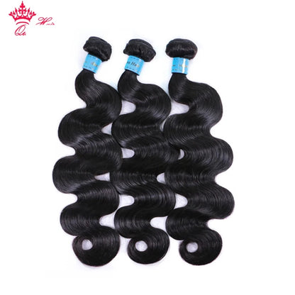 Cambodian Raw Hair Bundle 100% Virgin Human Hair Bundles Body wave and loose wave style Queen Hair Official Store