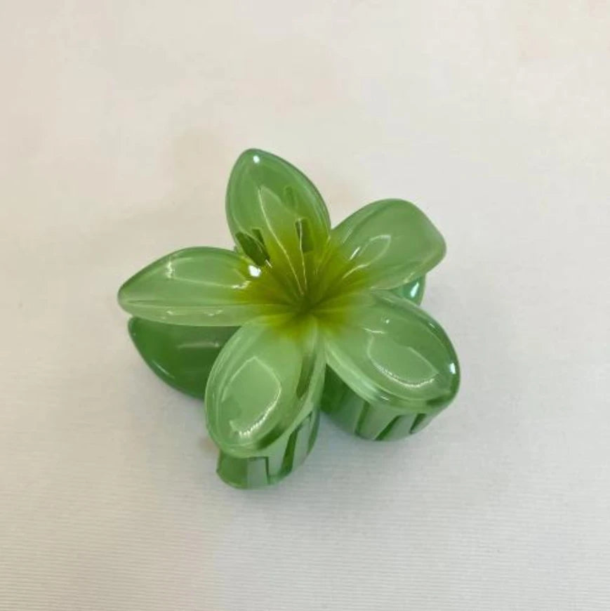 NewFlower Shape Hair Claw Clips for Women Girls Barrette Crab Claw Clip Ponytail Hairpins Bath Beach Headwear Hair Accessories