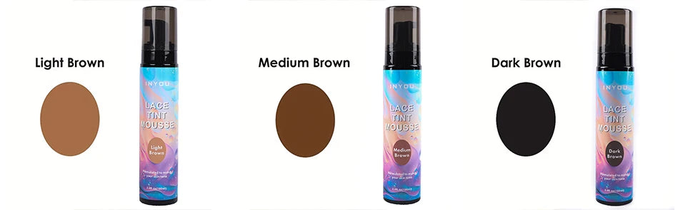 Lace Tint Mousse For Wigs - Long-Lasting, Easy To Apply And NaturaLooking Lace Tint Mousse
