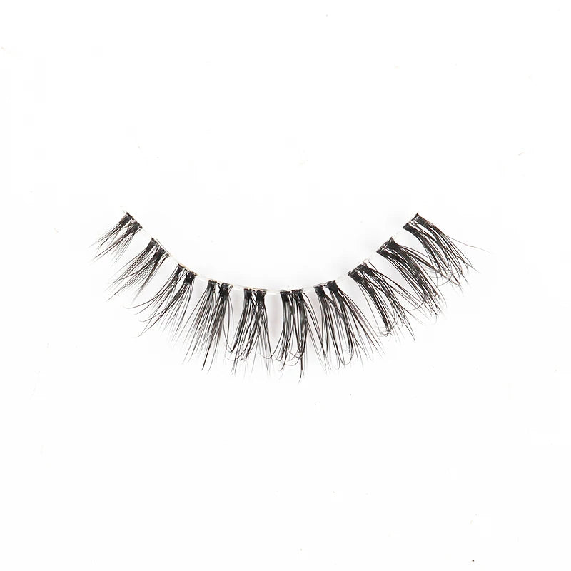Natural Short False Mink Lashes 3/5/10 Pairs Extensions Eye Hair False Eyelashes 3D Faux Cils Soft Fluffy Eye Lashes for Beauty