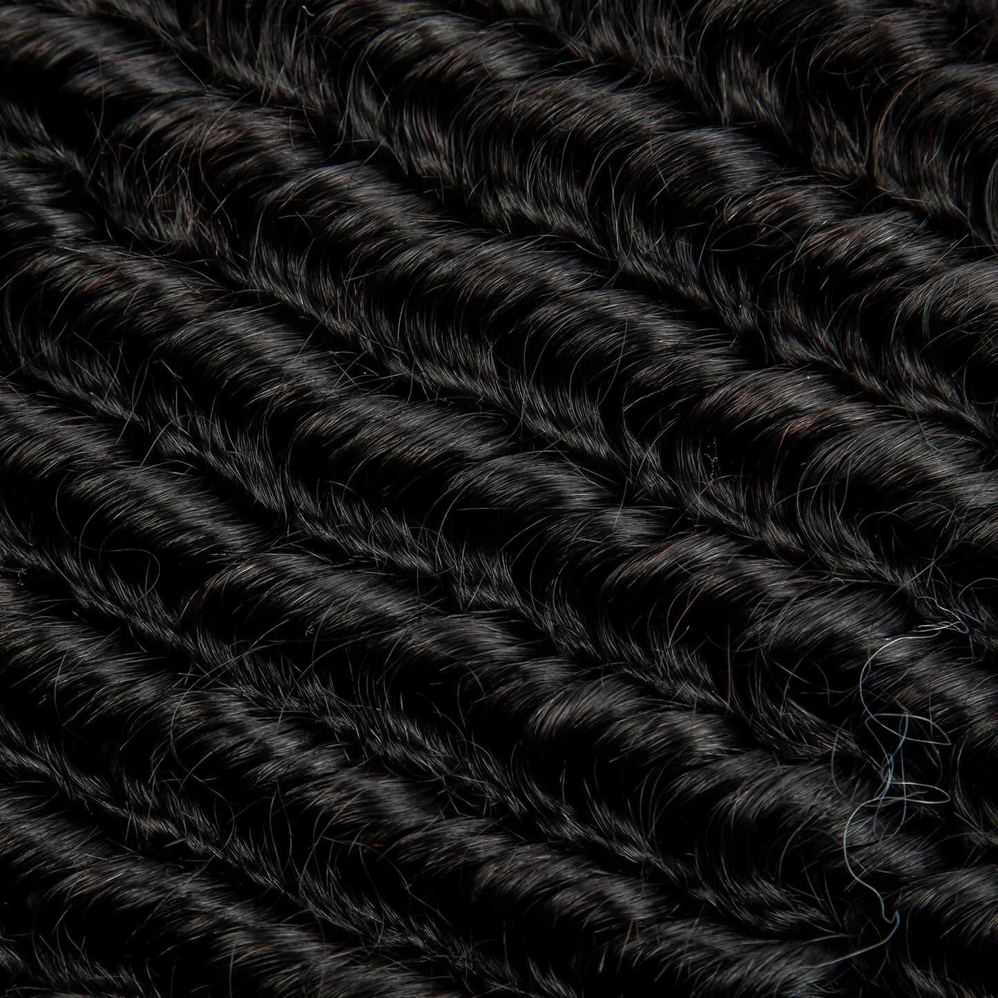 Deep Wave Bulk Human Hair for Boho Braids No Weft 100% Virgin Human Hair Bulk for Braiding Curly Extension Bundles for Women