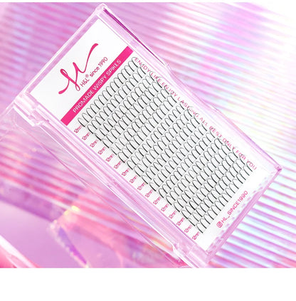 Wispy Fairy Eyelashes Individual Cluster Spikes Lash Wispy Premade Russian Matte Promade Wispy Spikes False Eyelash Extensiones