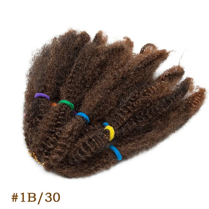 Afro Kinky Hair Pre Stretched Afro Kinky Twist Hair Braiding Hair Kinky Twist Crochet Braids Synthetic Hair Extensions For Women