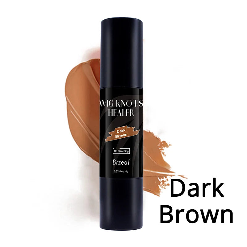 Nunify 10G Lace Tint Stick Swiss Lace Dyeing Stick With Soft Dyeing Brushes Light Brown Skin Color Frontal Lace Tint Mousse