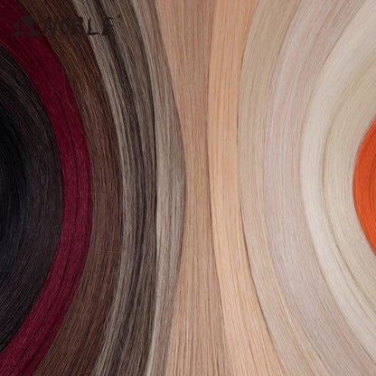 Straight Hair Extensions Bundles With Frontal Closure Synthetic Hair Bundles Salon Natural Hair Yaki Straight High Temperature