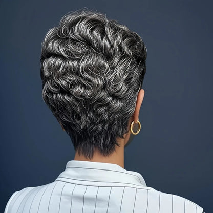 Human Hair Wig Pixie Cut Wig Short Bob Curly Pre Plucked 13x4 Lace Front Wigs Human Hair