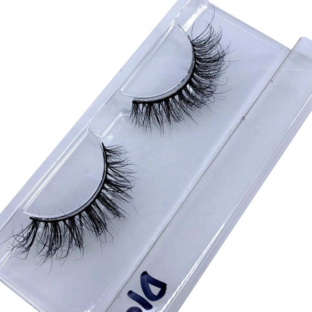 Bulk 3D Faux Mink Eyelashes Natural Thick Long False Eyelashes Wholesales Dramatic Fake Lashes Makeup Extension Eyelashes