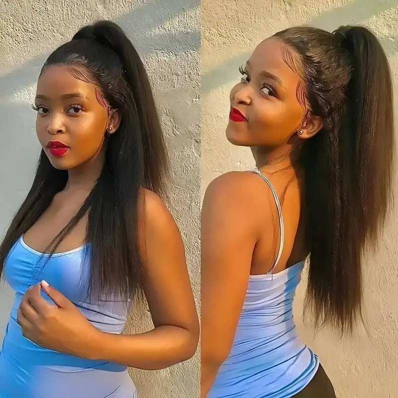 Full 360 Lace Front Wigs Human Hair Pre Plucked Exotic Wig 220% Density lace Real Virgin Soft Brazilian Hair for Black Women