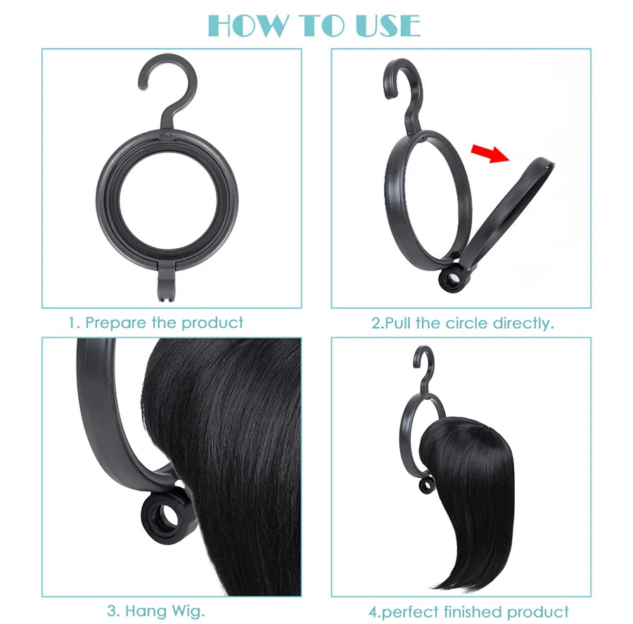 Wig Hanger Stand For Multiple Wigs Drying Stand Hanging Wig Stand Portable Wig Display Stand Plastic Wig Dryer Stand