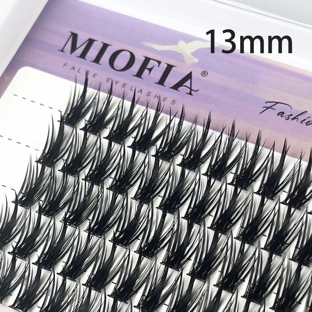 Mink eyelashes 1/box 80 bundle natural Russian 3D individual manga eyelash clusters extended Makeup tools wholesale lashes