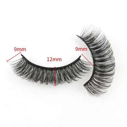 Cat Eye Lash 3/5/10 Pairs Half Lashes Natural Long False Eyelashes Wispy 3D Mink Lashes Volume Faux Cilios Extension Makeup Tool