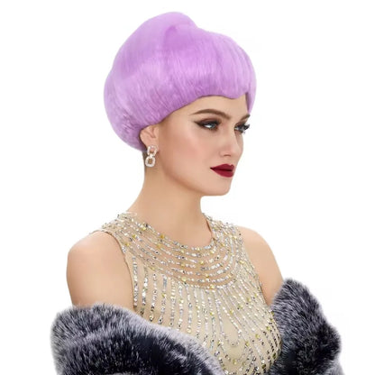 WHIMSICAL W REEWES Fantasy Fairy Godmother Wig for Women Cosplay Accessory Synthetic Fiber Wigs