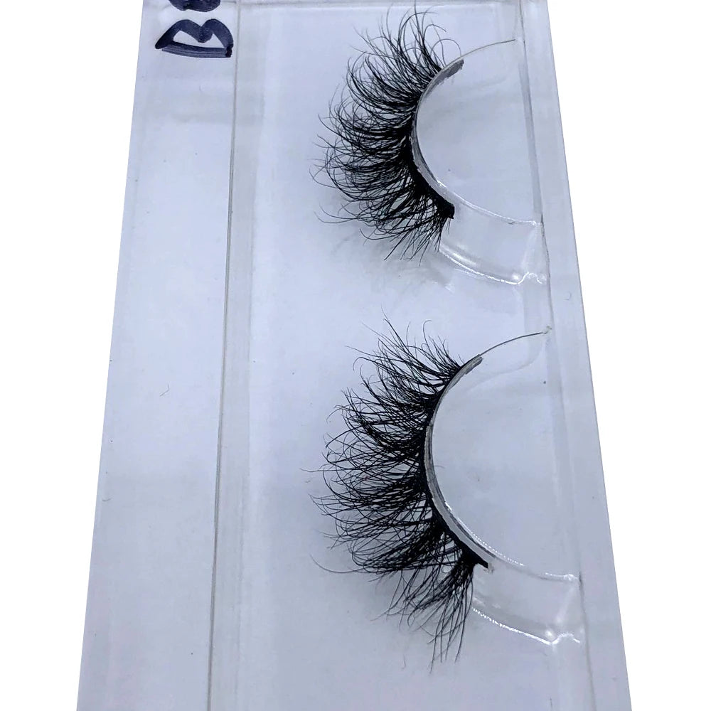 Bulk 3D Faux Mink Eyelashes Natural Thick Long False Eyelashes Wholesales Dramatic Fake Lashes Makeup Extension Eyelashes