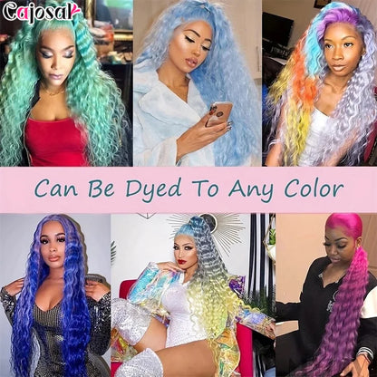 360 Full Hd Lace Frontal Wig 613 Blonde Wig 13x4 Lace Human Wigs Straight Hair Brazilian Hair Curly Human Hair Wigs For Women