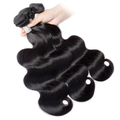Raw Indian Hair Bundles Human Hair Body Wave Bundles Unprocessed 10A Virgin Hair Bundle Hair Extensions For Women