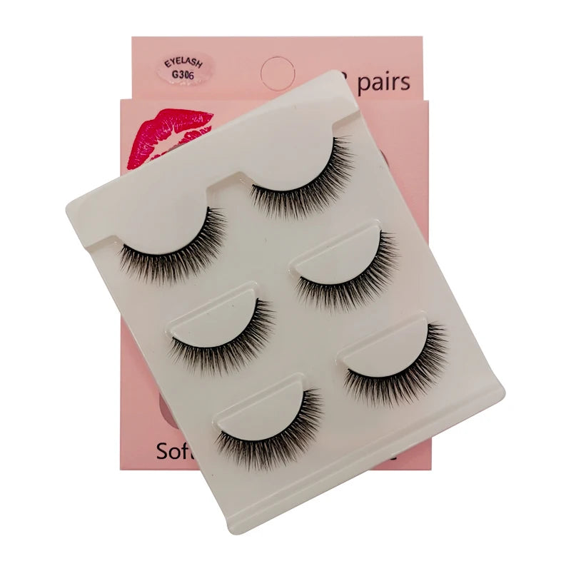 Eyelashes 3d mink lashes natural long make up false eyelashes eyelash brushes makeup eye lashes tweezers 3d lashes maquiagem