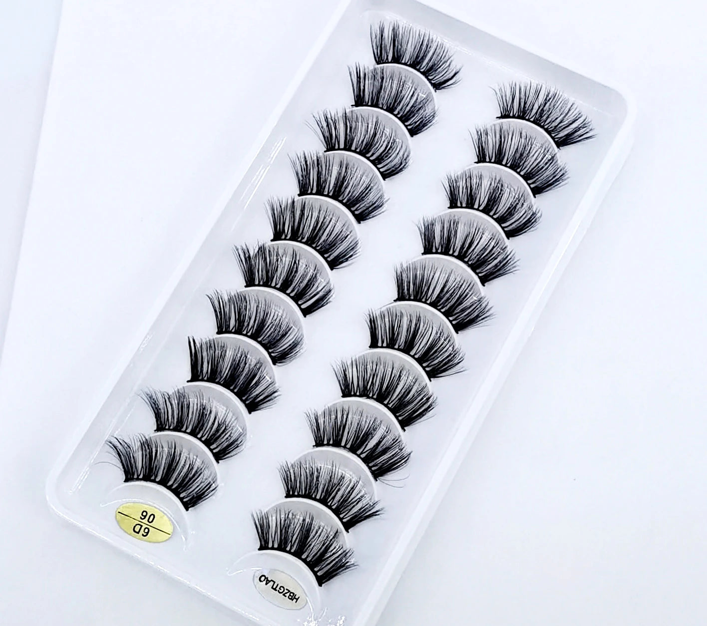 New 10 Pairs Crisscross Half Eye Lashes Natural False eyelashes Handmade 3D Mink Lashes Makeup Tools Reusable Eyelash Extension