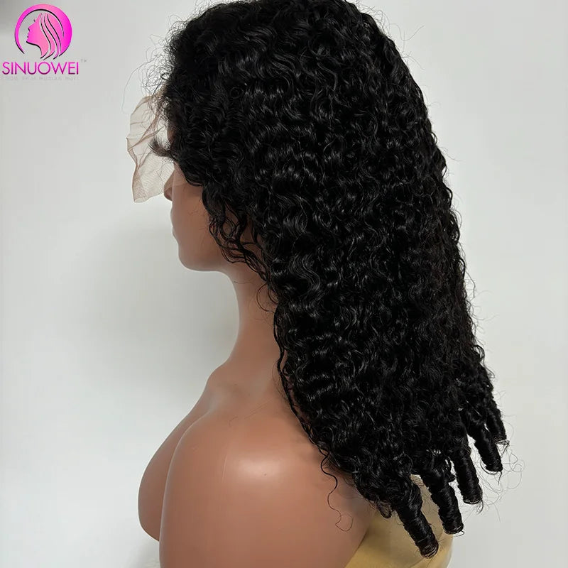13x4 Transparent Lace Frontal Wigs Vietnamese Water Curly 13x6 Lace Frontal Wig Pixie Curly Full Lace Human Hair Wigs