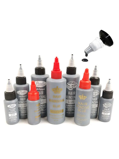 hair bonding glue 1oz/2oz/4oz black glue super bond for hair weft bonding hair extension black glue