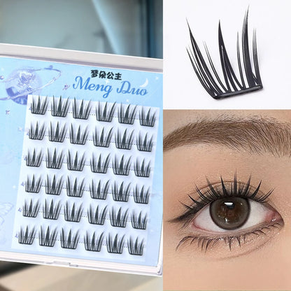 Sunflower DIY False Eyelashes Clusters Extensions Individual Lashes Cluster Natural Thick Segmented Eyelashes Bundles Wholesale