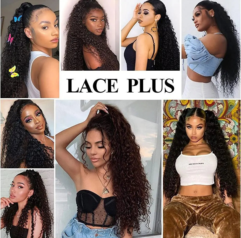 Ponytail Extensions Solid Color Clip In Ponytail Extension 100% Machine Remy Brazilian Hair Ponytail Human Hair for Women