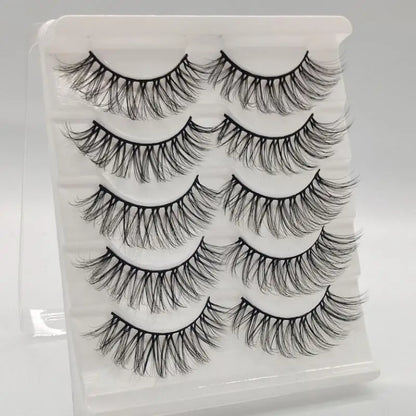 Faux Mink Eyelashes Natural 3D Mink Lashes Volume False Eyelashes Dramatic Thick Fake Eyelash Extension Makeup Tool Maquiagem
