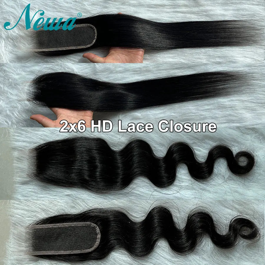 7x7 6x6 5x5 HD Lace Closure Pre Plucked Full 13x4 13x6 HD Lace Frontal Only Small Knots HD Lace Melt Skins Human Hair For Women