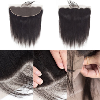 4X4 5X5 6X6 Closure 13X4 Lace Frontal Only Transparent Lace Closure 8-26inch Brazilian Straight Lace Frontal Sale For Women