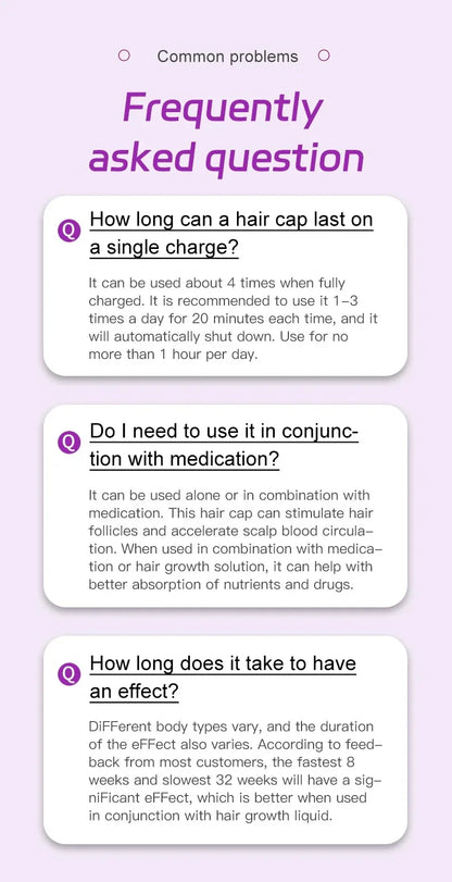 Hair care instrument, oil control hair follicle care, hair care, hair health, anti-hair loss cap, gifts