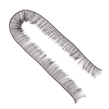 5PCS Doll False Eyelashes DIY Eye Lash Black Brown Simulation Fake Lashes For Kids Holiday Gifts Toy Decor Dolls Accessories