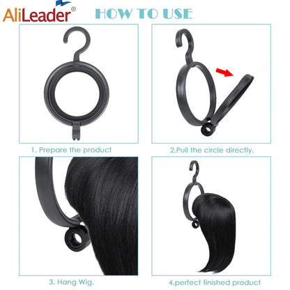 Wig Hanger Stand For Multiple Wigs Drying Stand Hanging Wig Stand Portable Wig Display Stand Plastic Wig Dryer Stand