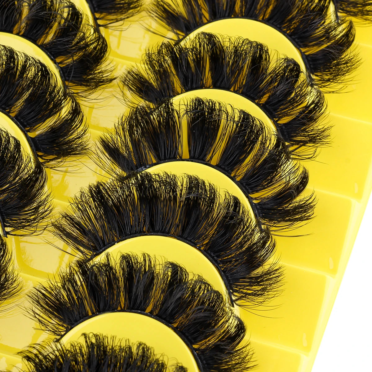 3/10 Pairs Half Lashes Makeup Natural Long Cat Eye Lashes Dramatic False Eyelashes Soft Faux Cils Fake Eyelash Extensions Tool