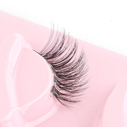 Cat Eye Lash 3/5/10 Pairs Half Lashes Natural Long False Eyelashes Wispy 3D Mink Lashes Volume Faux Cilios Extension Makeup Tool
