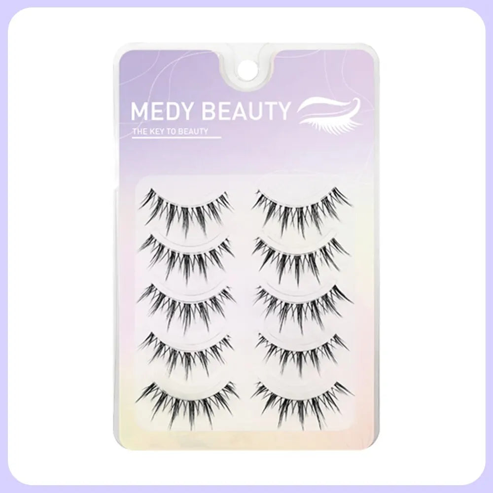 3D Lashes Premade Fan A/M Shape Spikes Cluster Eyelash Mix Extension Individual Makeup Super Natural Wispy DIY Premade Peduncle